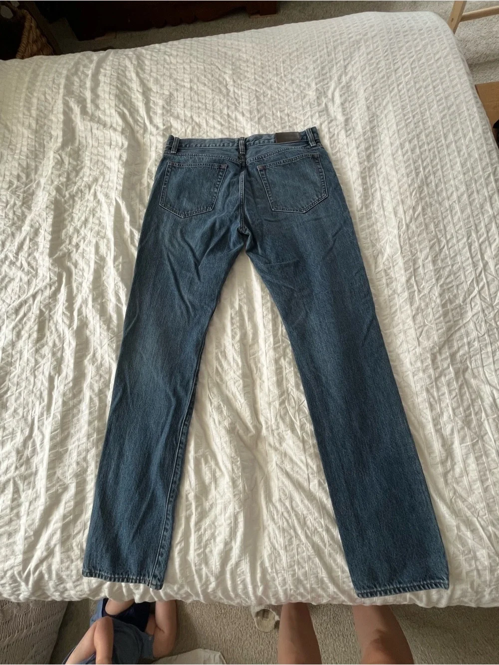 J.Crew Men's Blue Straight-Leg Jeans
